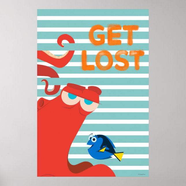 Hank & Dory | Get Lost Poster (Front)