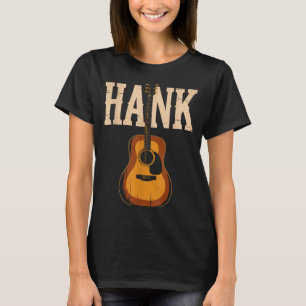 Hank Folk Style Line Dancing Western Country Music T-Shirt