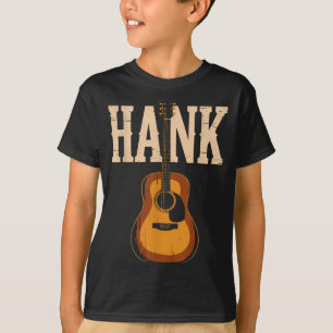 Hank Folk Style Line Dancing Western Country Music T-Shirt