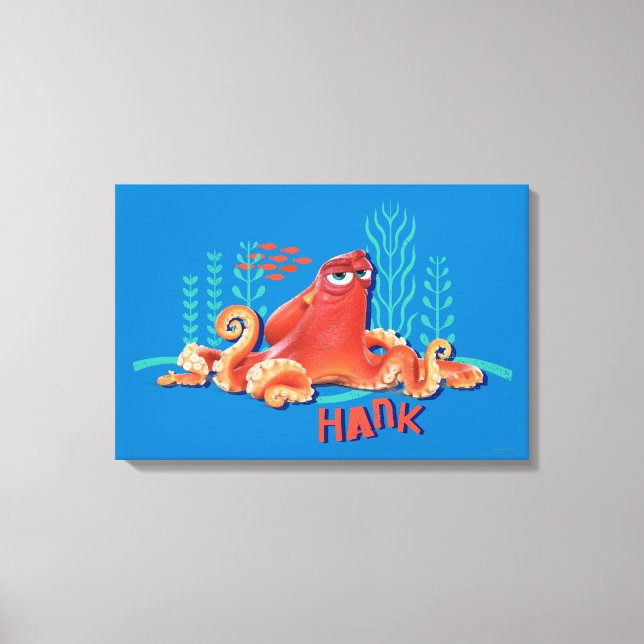 Hank | Fun Under the Sea Canvas Print (Front)