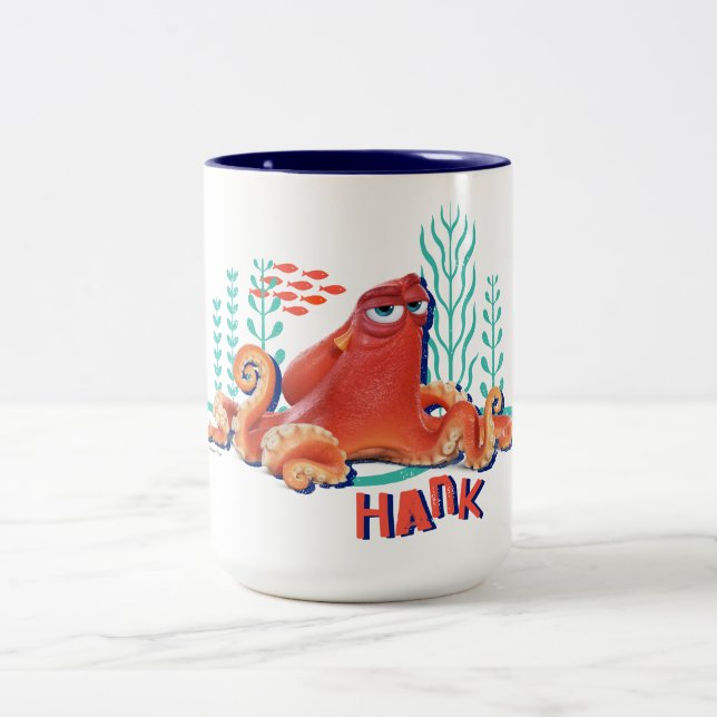 Hank | Fun Under the Sea Two-Tone Coffee Mug (Center)