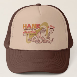 Hank   Live in a Glass Box Alone Trucker Hat