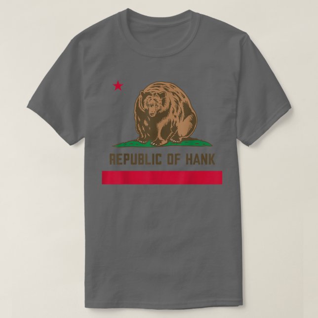 Hank The Tank Bear Republic Of Hank  (Design Front)