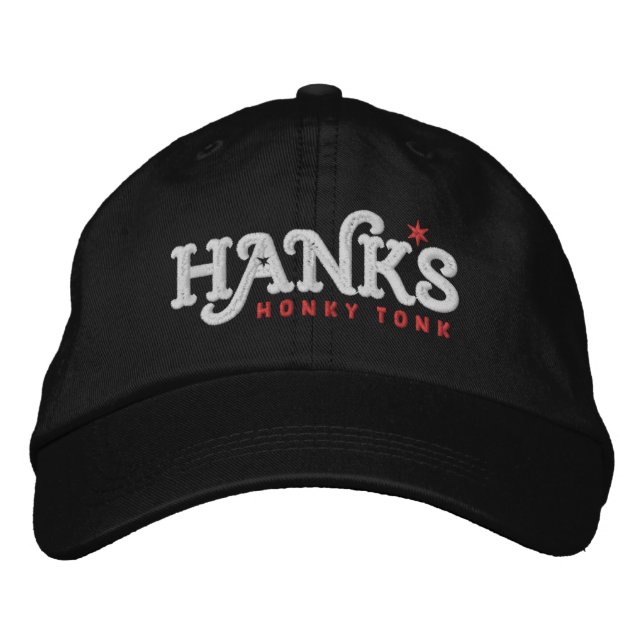 Hank's Original Official Logo Embroidered Hat (Front)