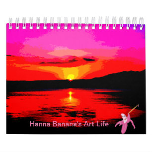 Hanna Banana's Art Life's 2021 calendar