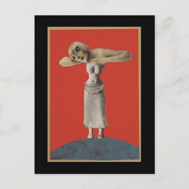 Hanna Hoch Collage Postcard (Front)