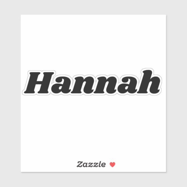 Hannah (Sheet)