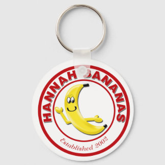 Hannah Bananas Keychain