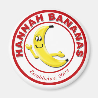 Hannah Bananas Magnet