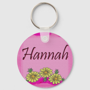 Hannah Daisy Keychain