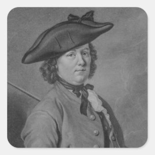 Hannah Snell, the Female Soldier Square Sticker