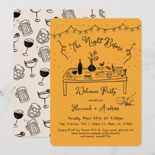 Hannah's Welcome Night Before chihuahua Invitation