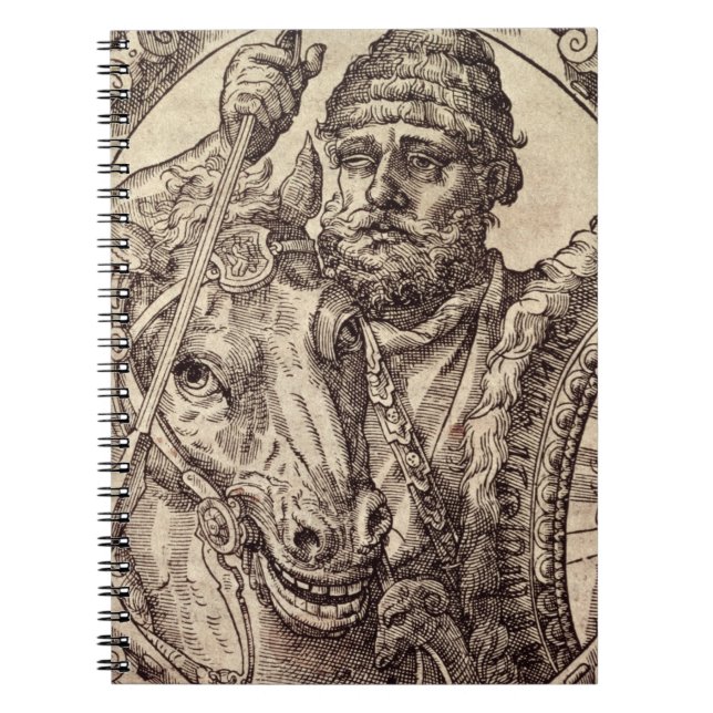 Hannibal (247-c.183 BC) (engraving) Notebook (Front)