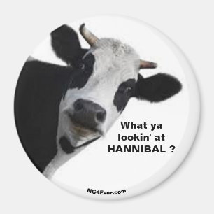 HANNIBAL A quoi vous regardez ? aimant amusant