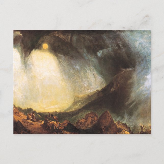Hannibal and His Army Postcard (Front)