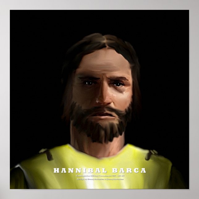 Hannibal Barca poster (Front)