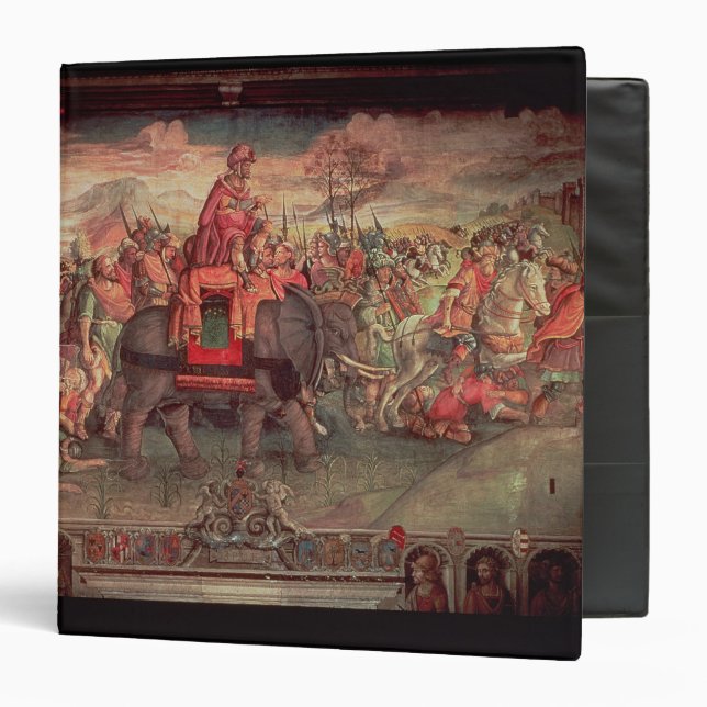 Hannibal Crossing the Alps Binder (Front/Inside)