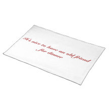 Hannibal Quote Placemat