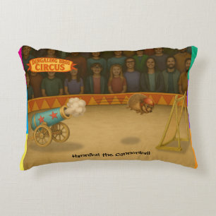 Hannibal the Cannonball Accent Pillow