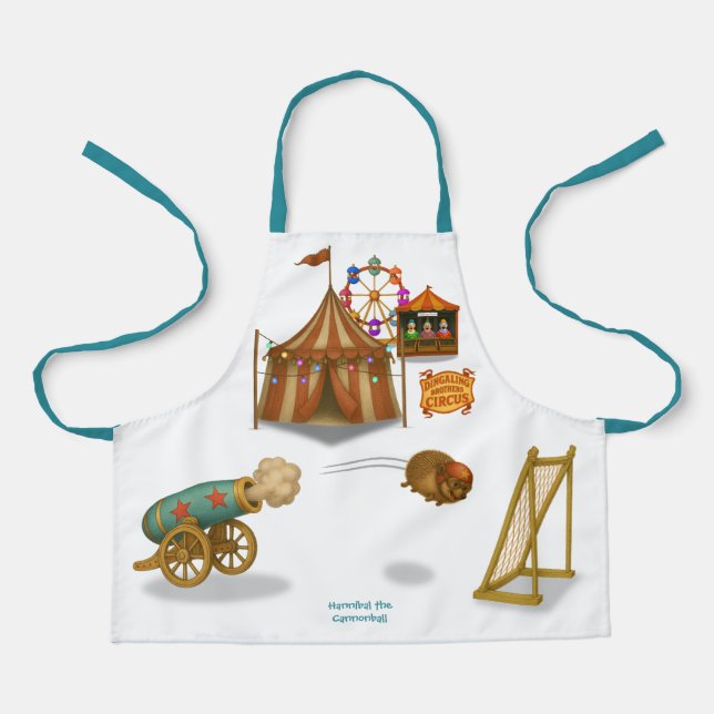 Hannibal the Cannonball Apron (Front)