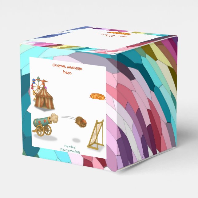 Hannibal the Cannonball Favor Box (Front Side)