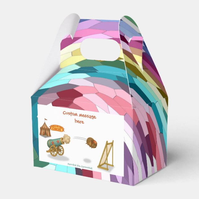 Hannibal the Cannonball Favor Box (Front Side)