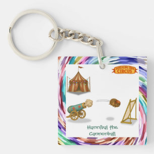 Hannibal the Cannonball Keychain