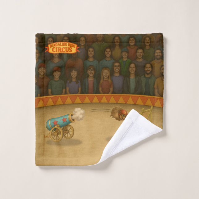 Hannibal the Cannonball Wash Cloth (Wash Cloth)