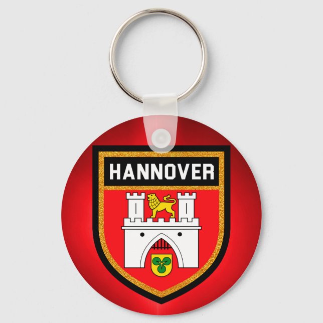 Hannover Flag Keychain (Front)