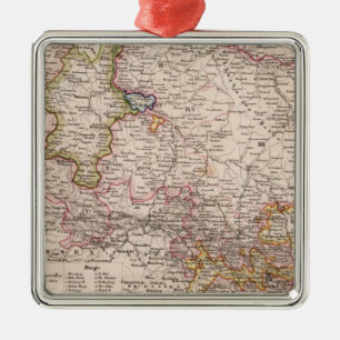 Hannover, Germany Metal Ornament