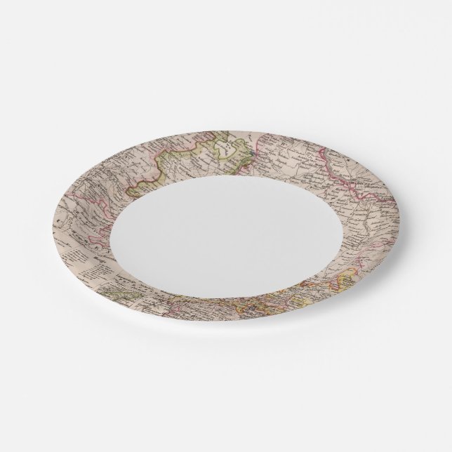 Hannover, Germany Paper Plate (Angled)