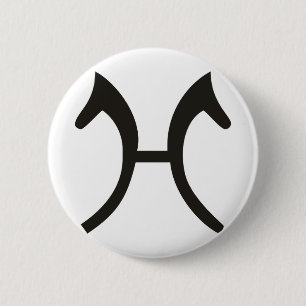 Hannoveraner 2 Inch Round Button