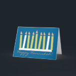 Hannukah Greeting Card<br><div class="desc">Happy Hannukah Greeting Card can be customized and personalized with your very own special message.</div>