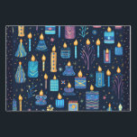 Hannukah holiday wrapping paper<br><div class="desc">Hannukah holiday wrapping paper</div>