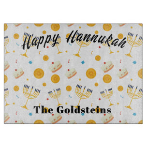 Hannukah Menorah Drip Board Candle Placemat 