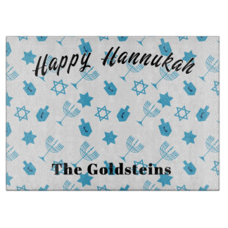 Hannukah Menorah Drip Board Candle Placemat