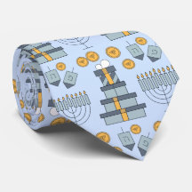 Hannukah Tie