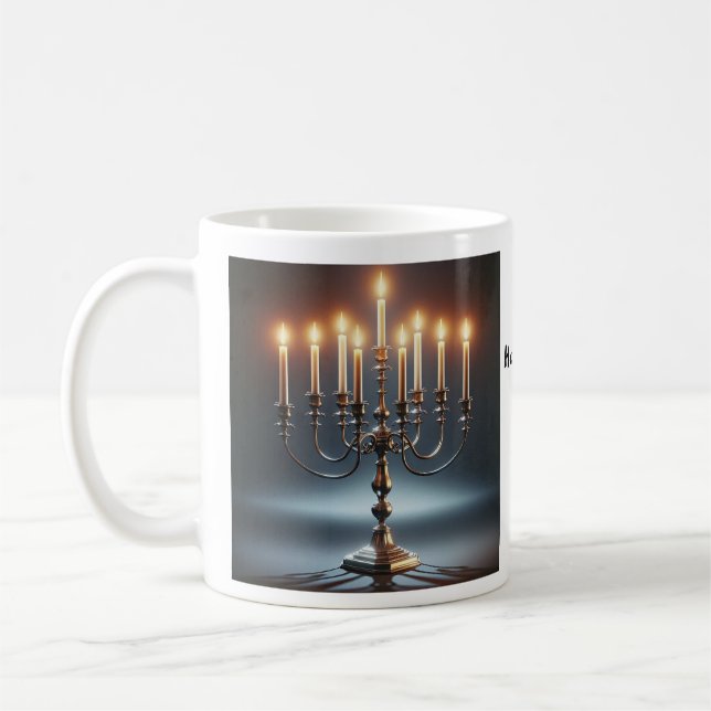  Hannukkah Coffee Mug (Left)