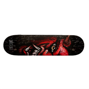 Hannya Mask Skateboard