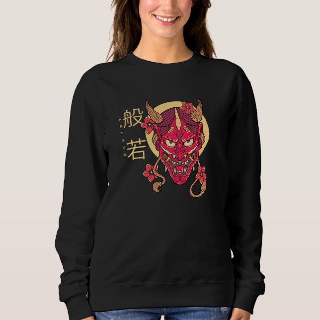 Hannya Mask Sweatshirt (Front)