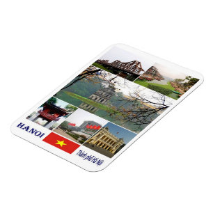 Hanoi - Mosaic - Vietnam - Magnet
