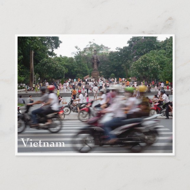 hanoi peak hour postcard (Front)