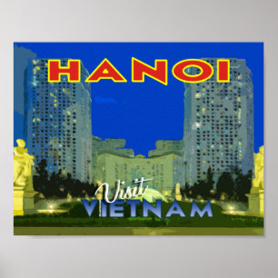 Hanoï, Vietnam, affiche de la série Visit...