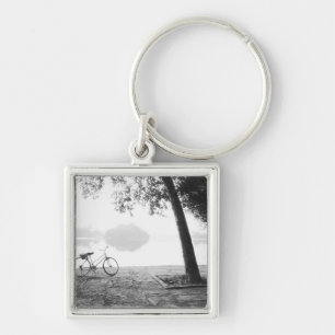 Hanoi Vietnam, Bicycle & Bay Mau Lake Lenin Park Keychain