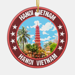 Hanoi Vietnam                                      Ceramic Ornament