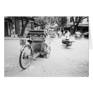 Hanoi Vietnam, Cyclo dans le Vieux Hanoï