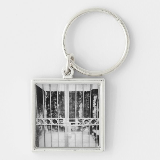 Hanoi Vietnam, Hanoi Hilton Prison Cell Detail Keychain (Front)