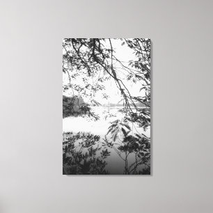 Hanoi Vietnam, Hoan Kiem Lake View Canvas Print
