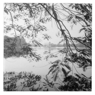 Hanoi Vietnam, Hoan Kiem Lake View Tile