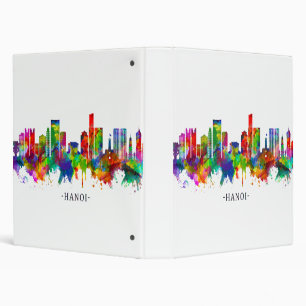 Hanoi Vietnam Skyline Binder